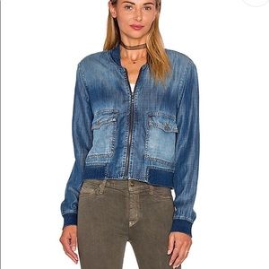 🔥Bella Dahl Soft Denim Zipper Jacket